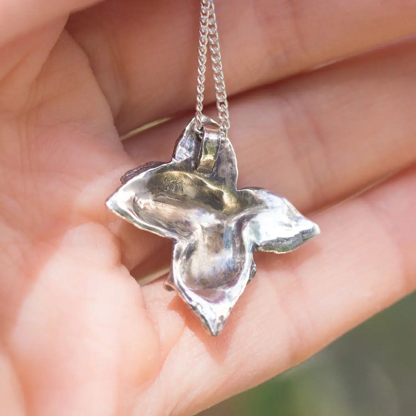 Hummingbird pendant in Silver, Hummingbird Spirit Animal Bird Gift